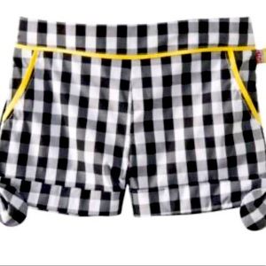 Girls Harajuku Gingham Shorts 10
